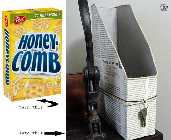 cereal box project