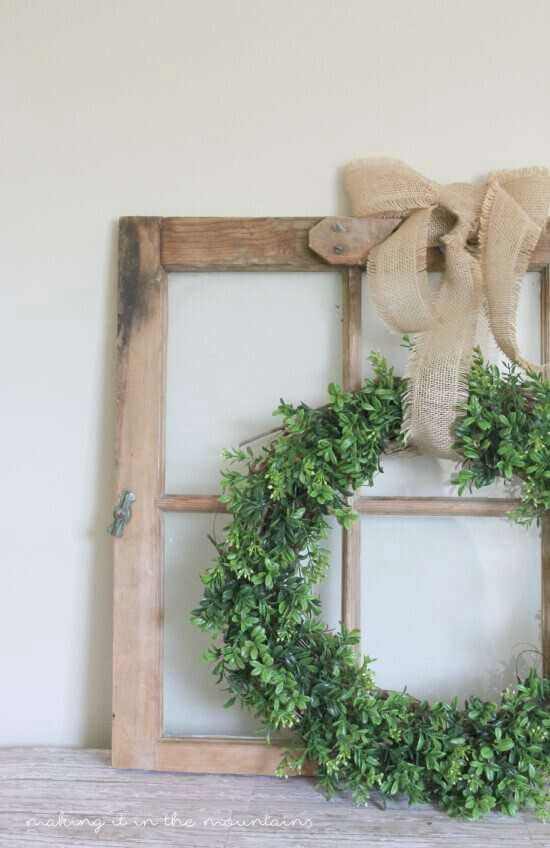 diy boxwood wreath