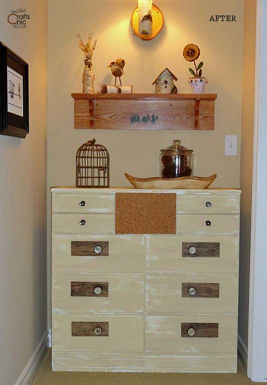 diy dresser makeover idea