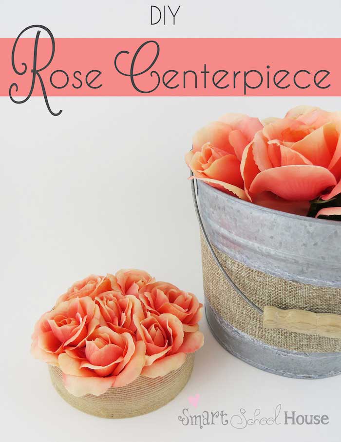 diy rose centerpieces