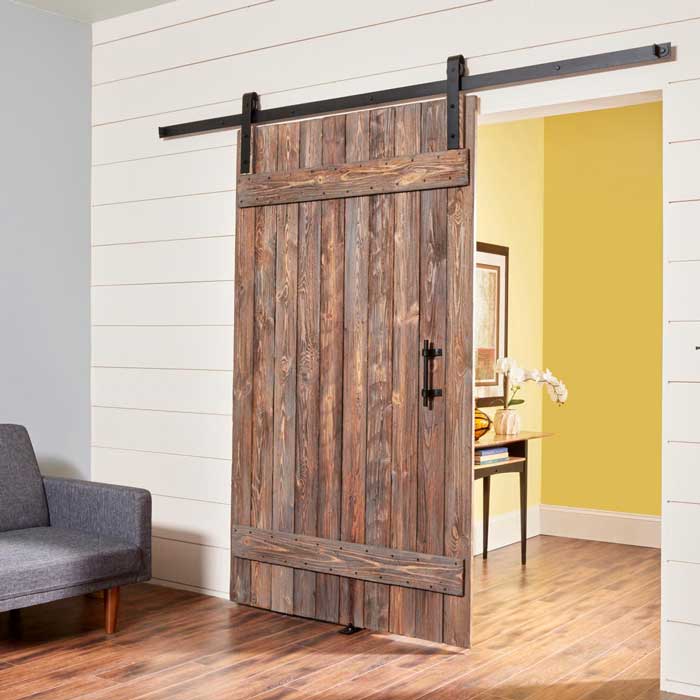 diy rustic sliding barn door