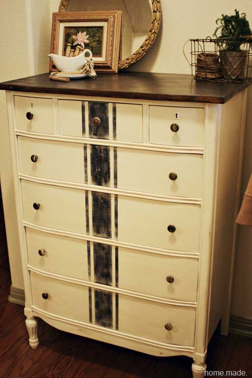 grainsack dresser makeover