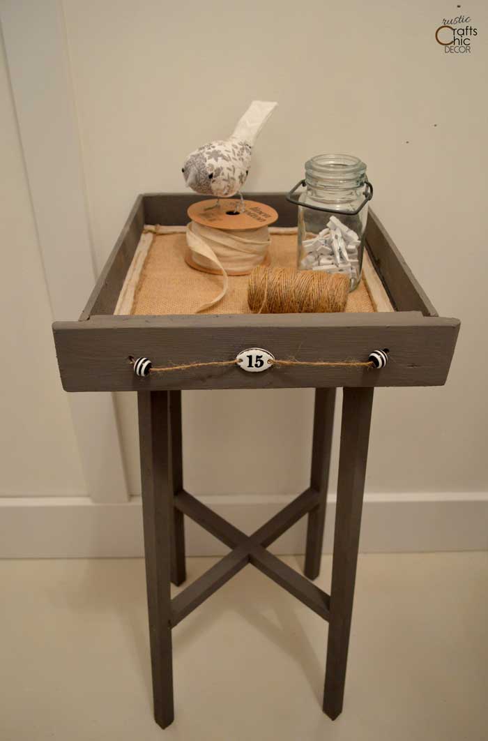 diy farmhouse side table