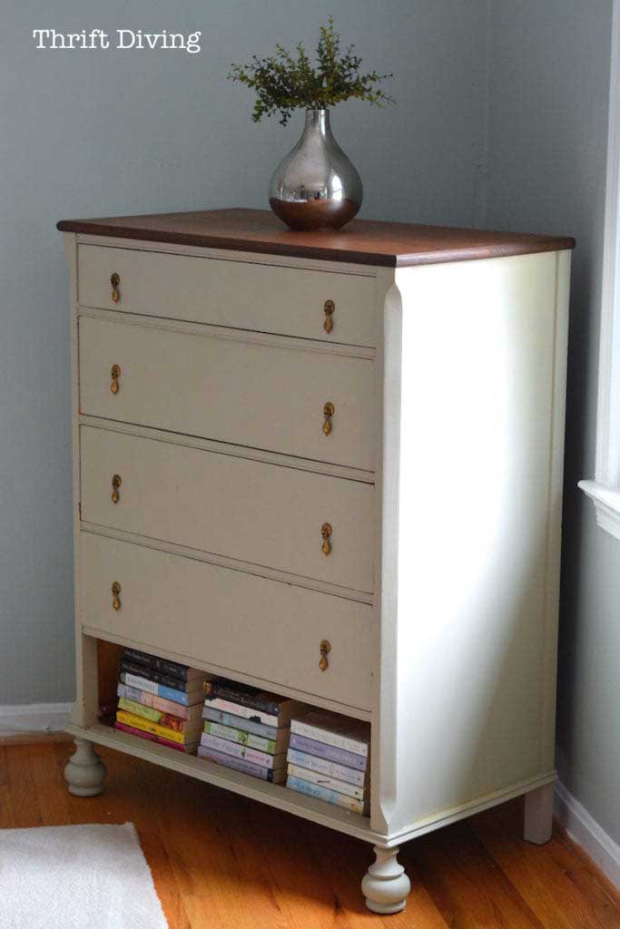 thrift store dresser makeover idea