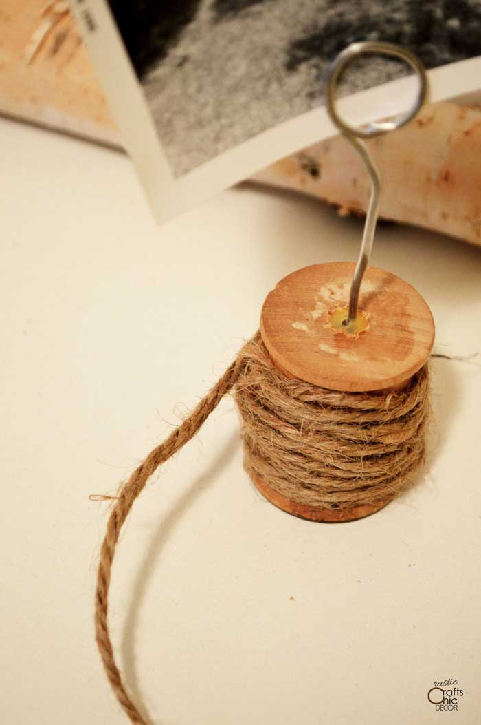 wooden spool craft