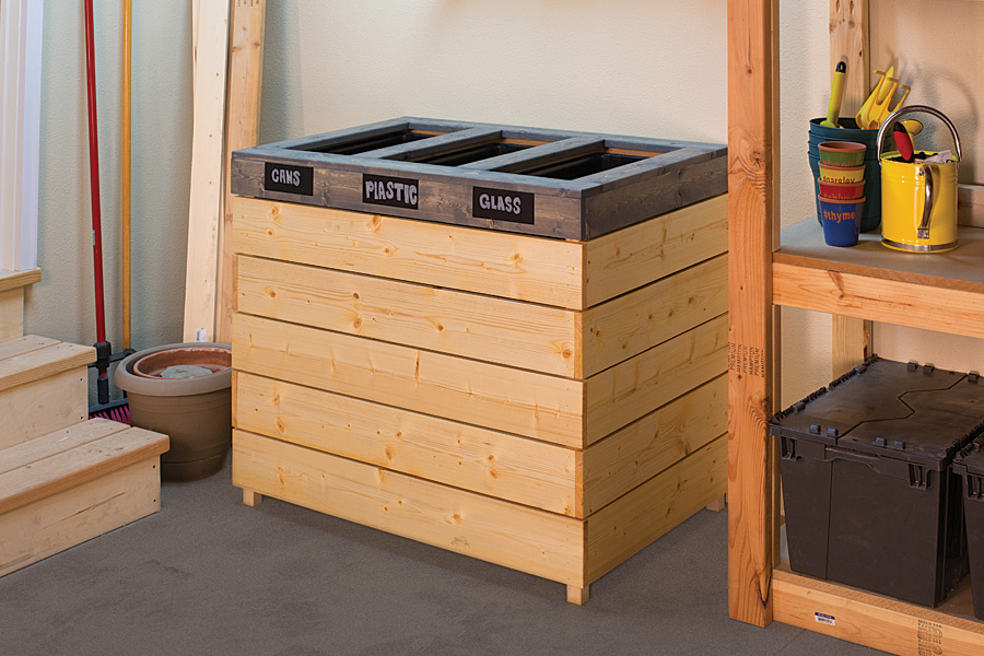 diy recycling center