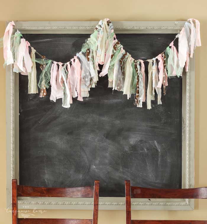 diy rag garland