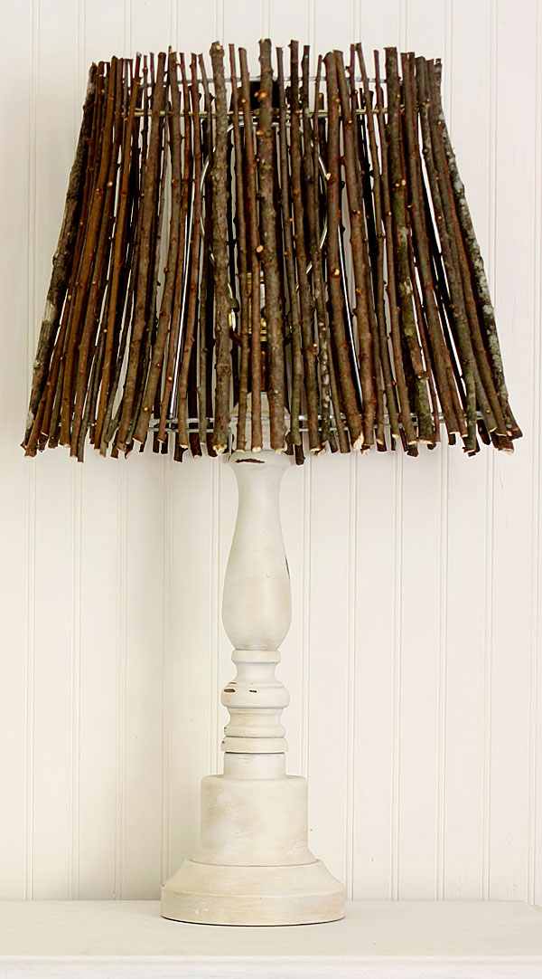 twig lampshade