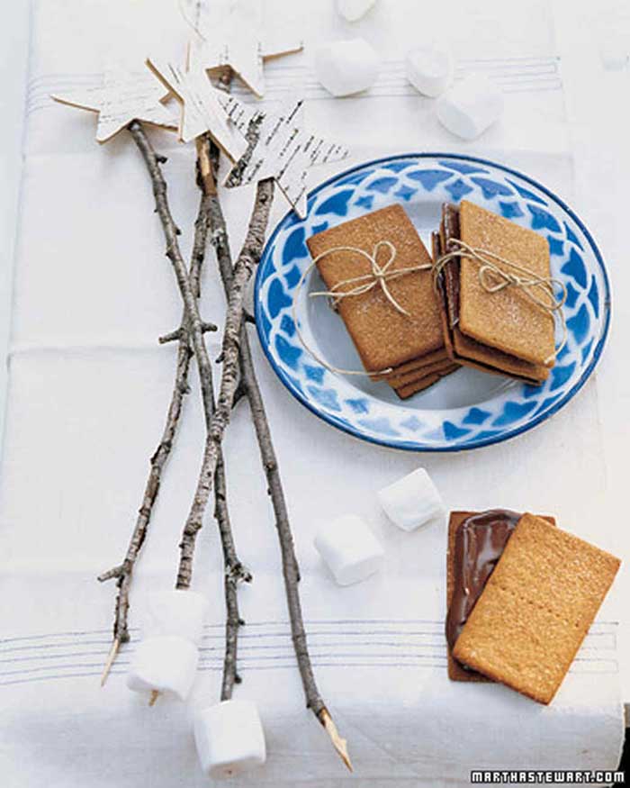 decorative smore sticks for table