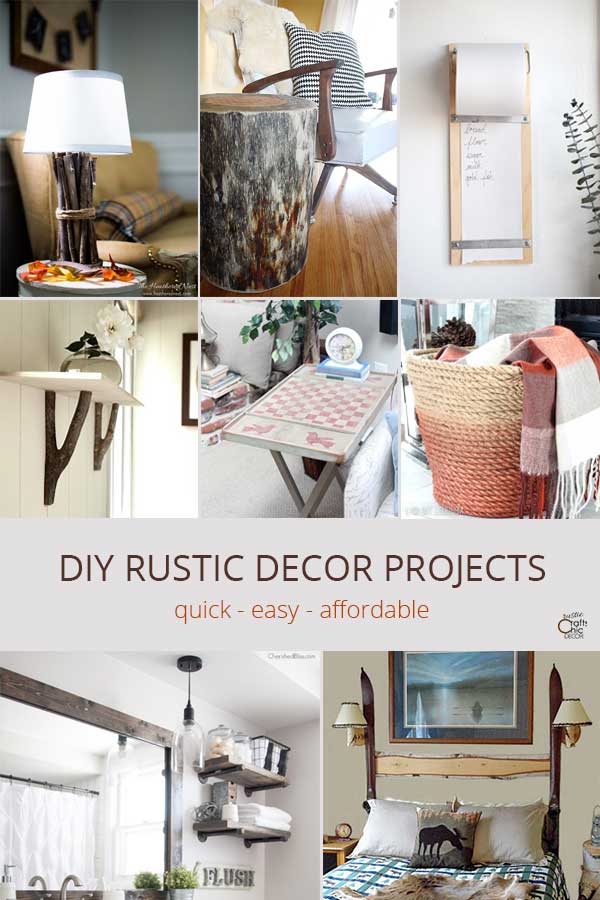 diy rustic decor