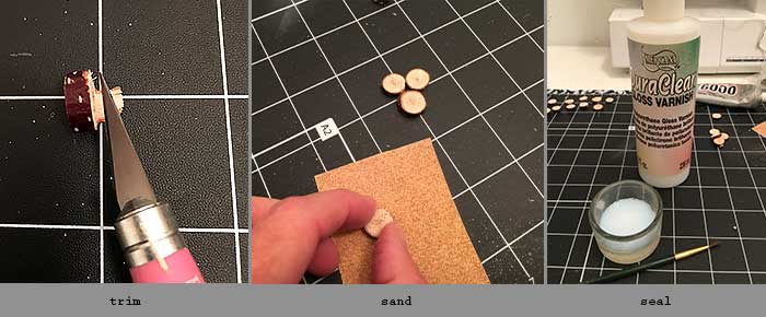 steps to making thumbtacks