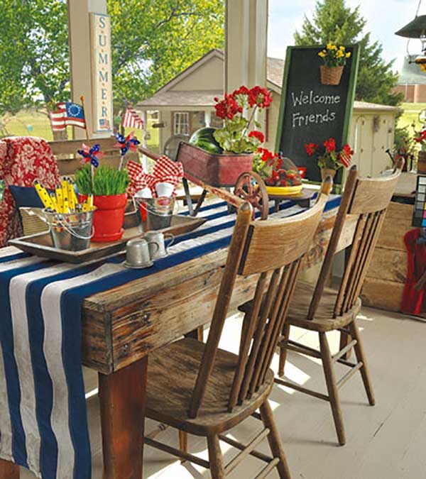 outdoor table decoration ideas