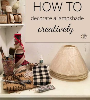 how to decorate a lampshade