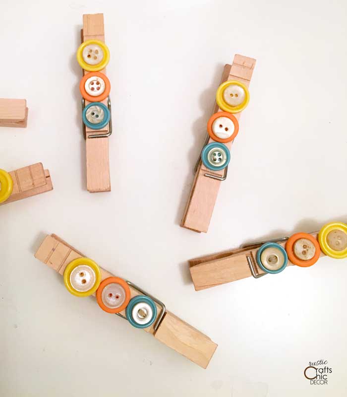 DIY Chip Clips from Clothespins - Mod Podge Rocks