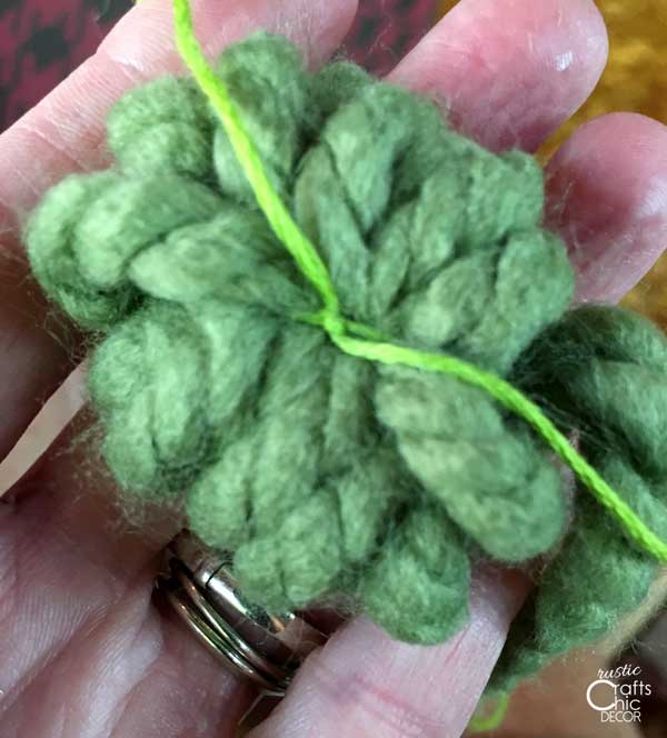 tied yarn bundle