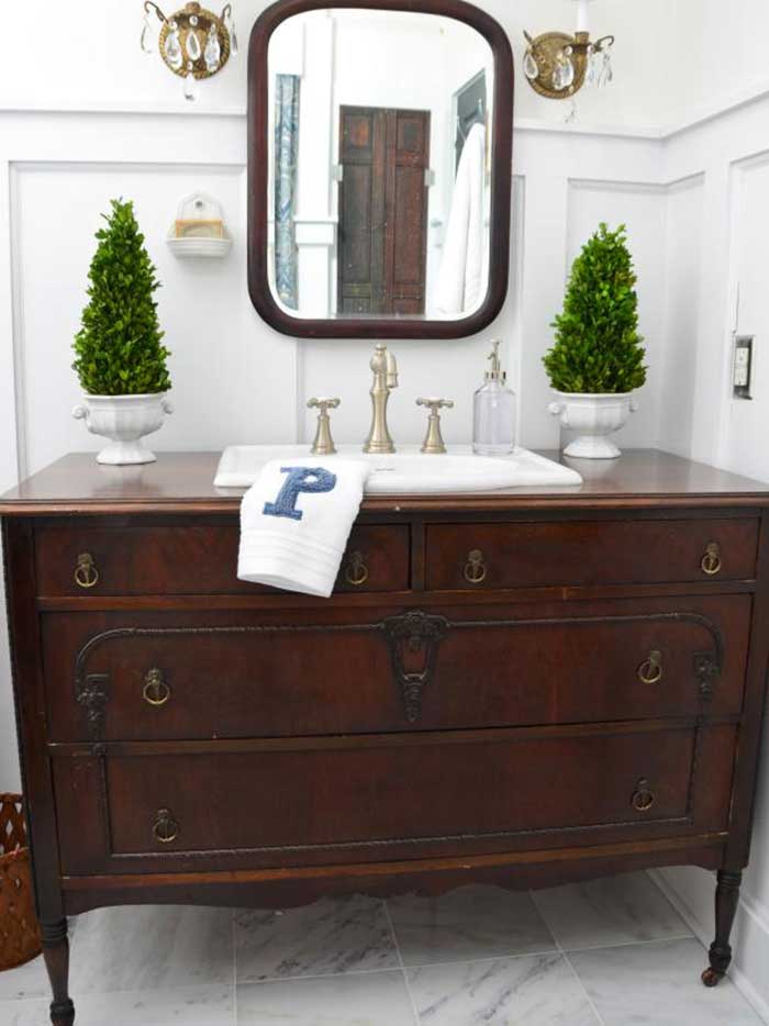 shabby chic dresser vanity