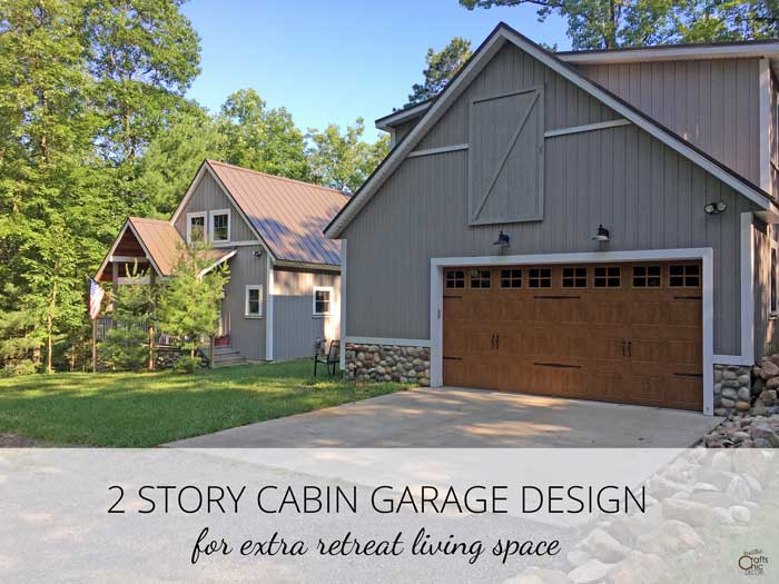 Our 2 Story Garage With Living Space - Rustic Crafts & DIY