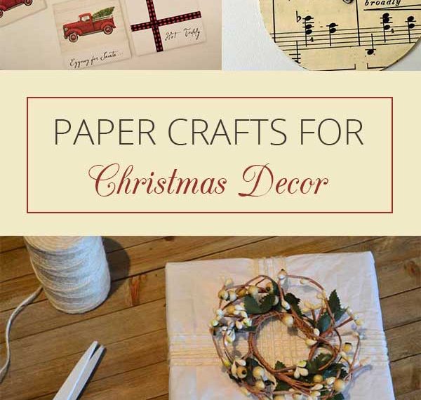 easy christmas paper crafts