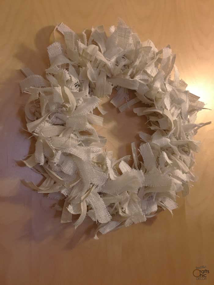 finished wreath