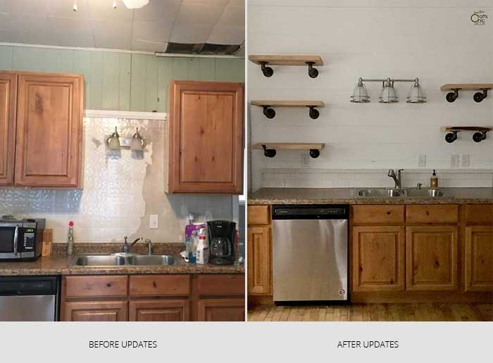 how to update a kitchen