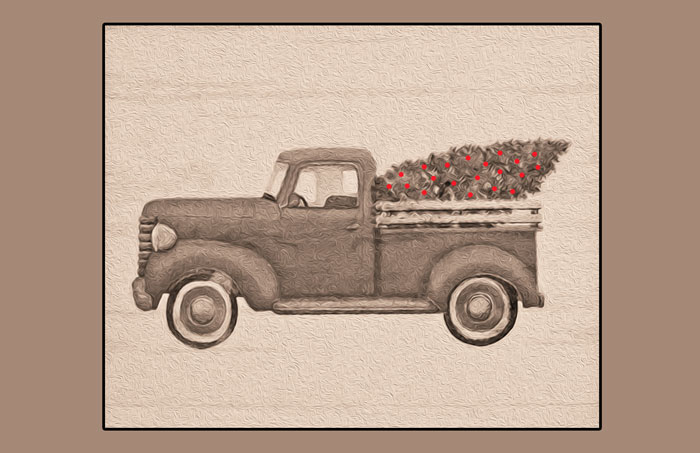 christmas truck neutral