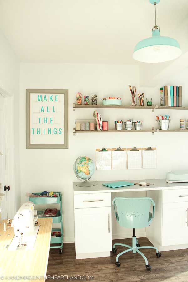 craft room inspirational sign