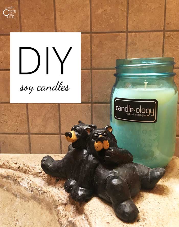 homemade candles