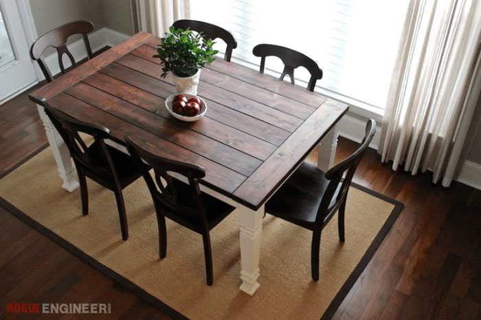 farmhouse dining table