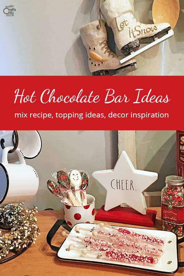 hot chocolate bar ideas