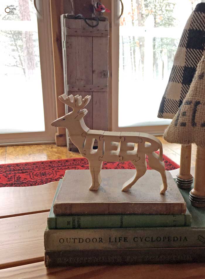 rustic coffee table decor