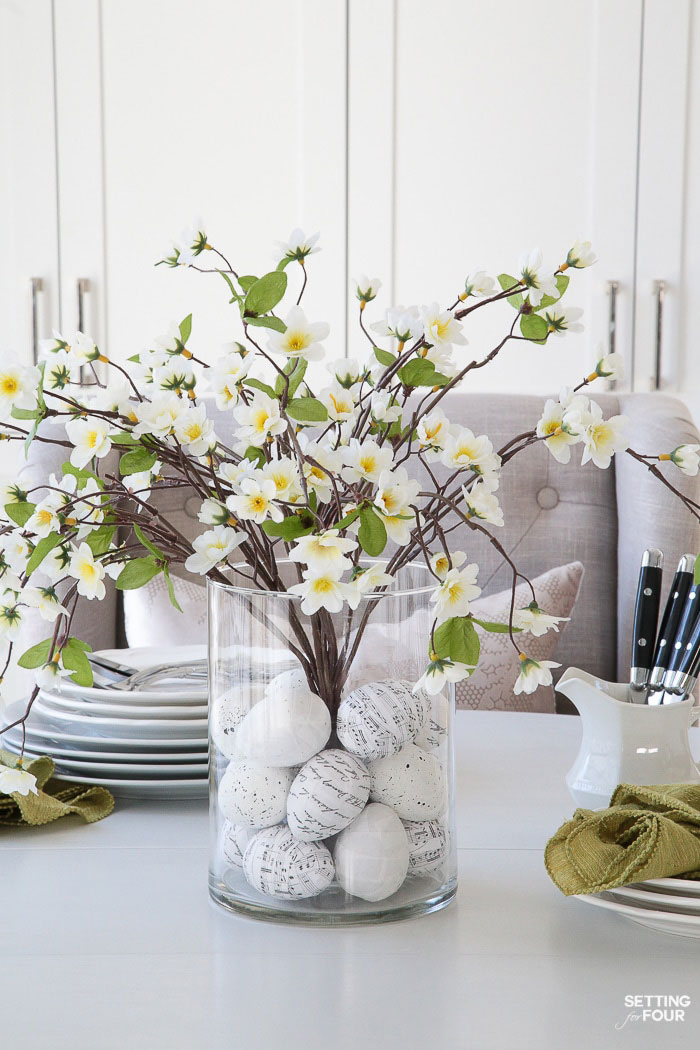 easter egg vase filler