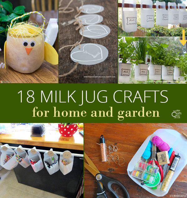 milk jug crafts