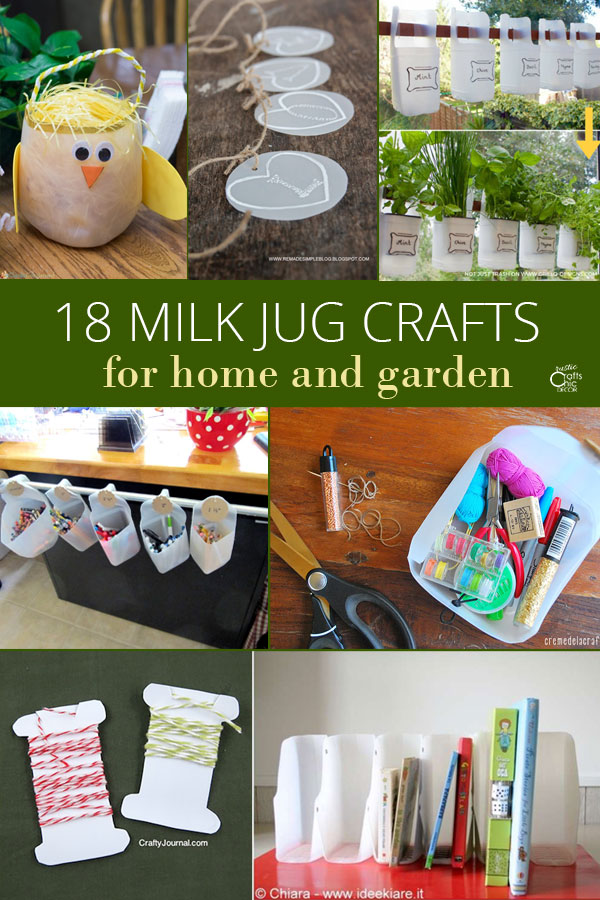 milk jug crafts