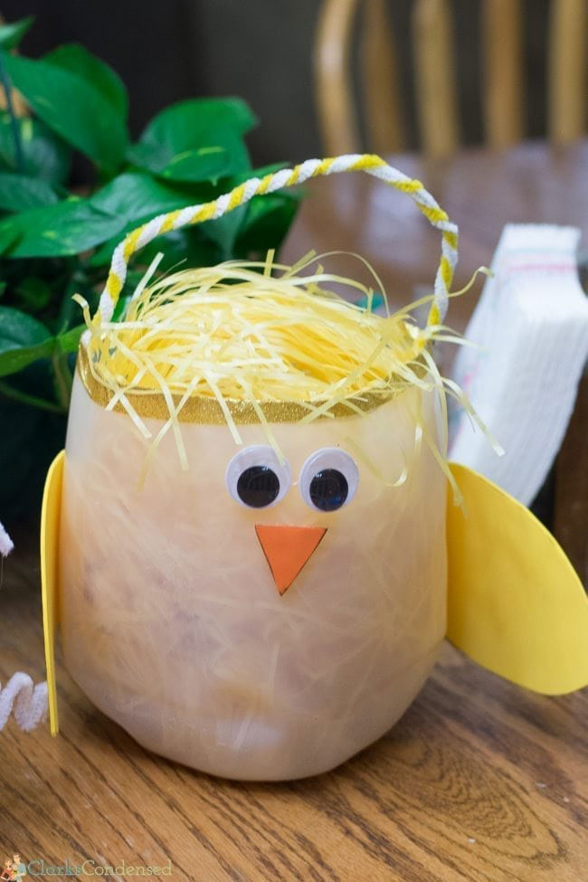 milk jug easter basket