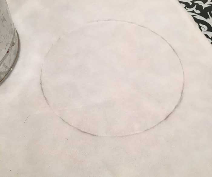 traced circle