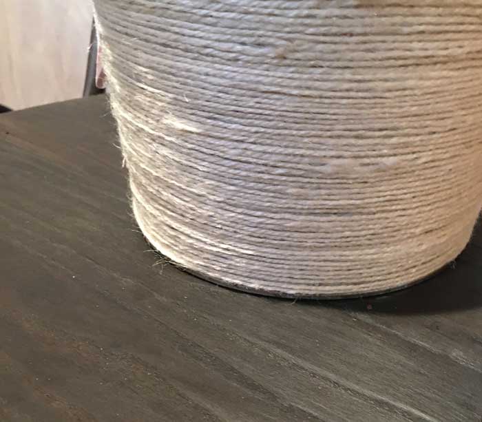 wrapped twine