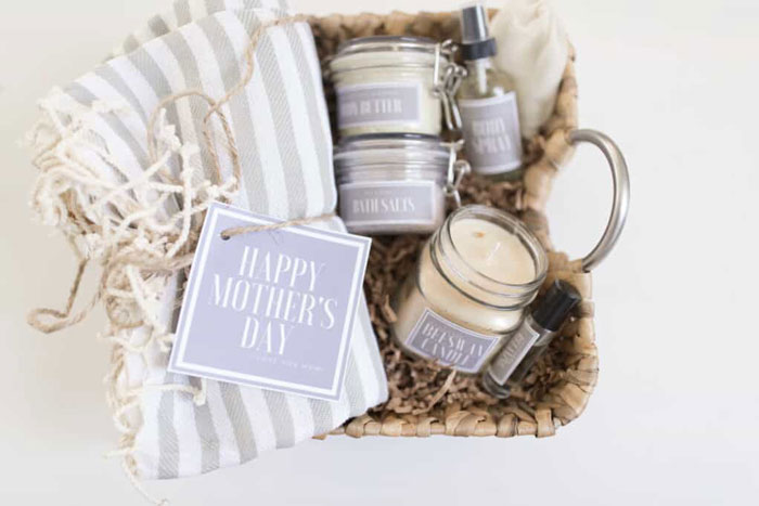 mothers day diy gift basket