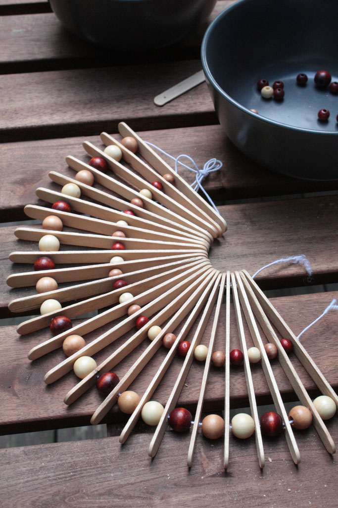 popsicle stick trivet