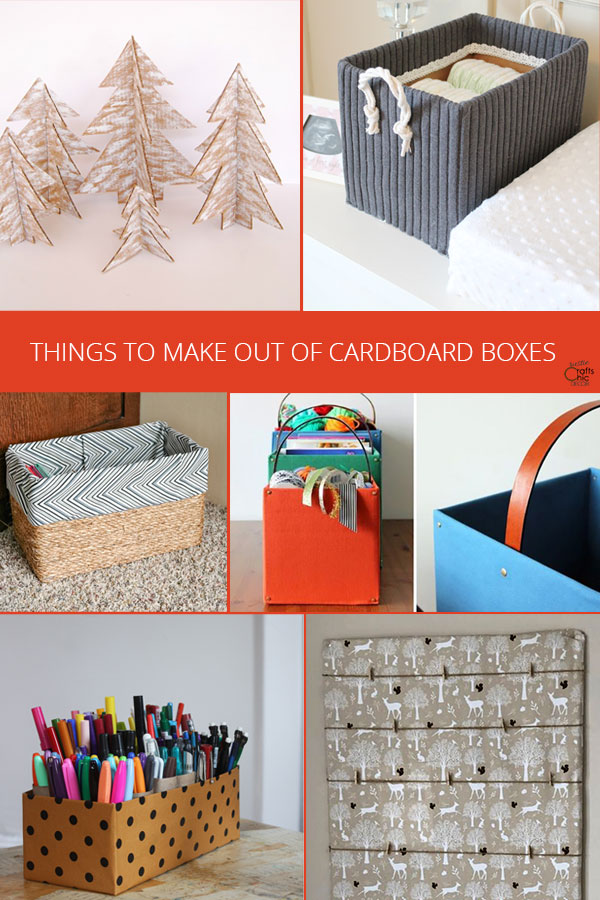 How to make a cardboard box