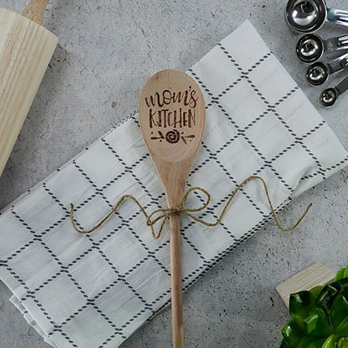 wood burned spoon