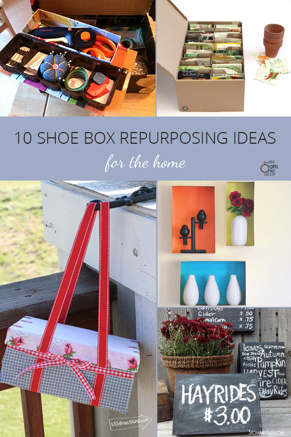 10 Shoebox Projects For The Home Rustic Crafts DIY