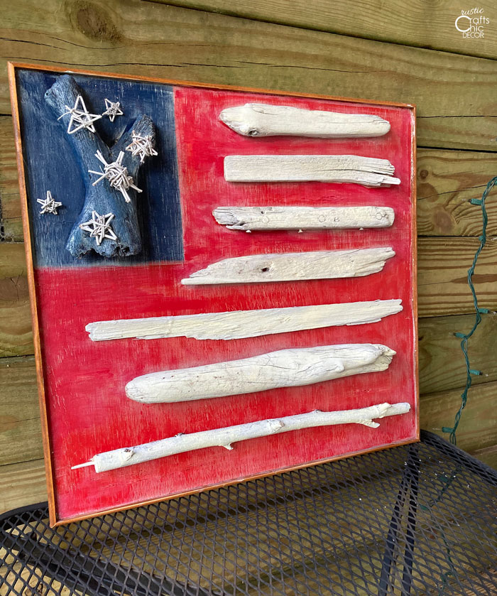 diy wood flag