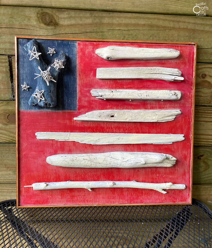 diy wood flag