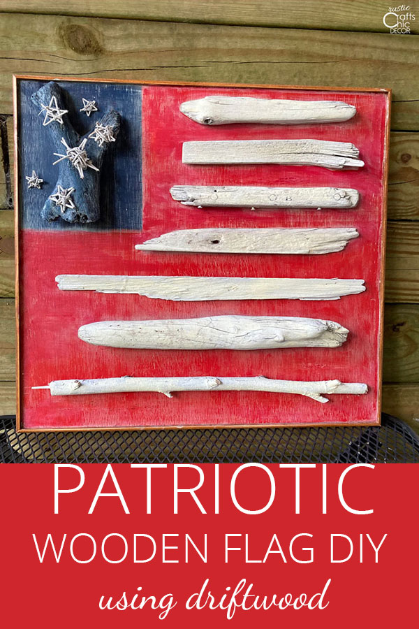 how to make a wooden flag