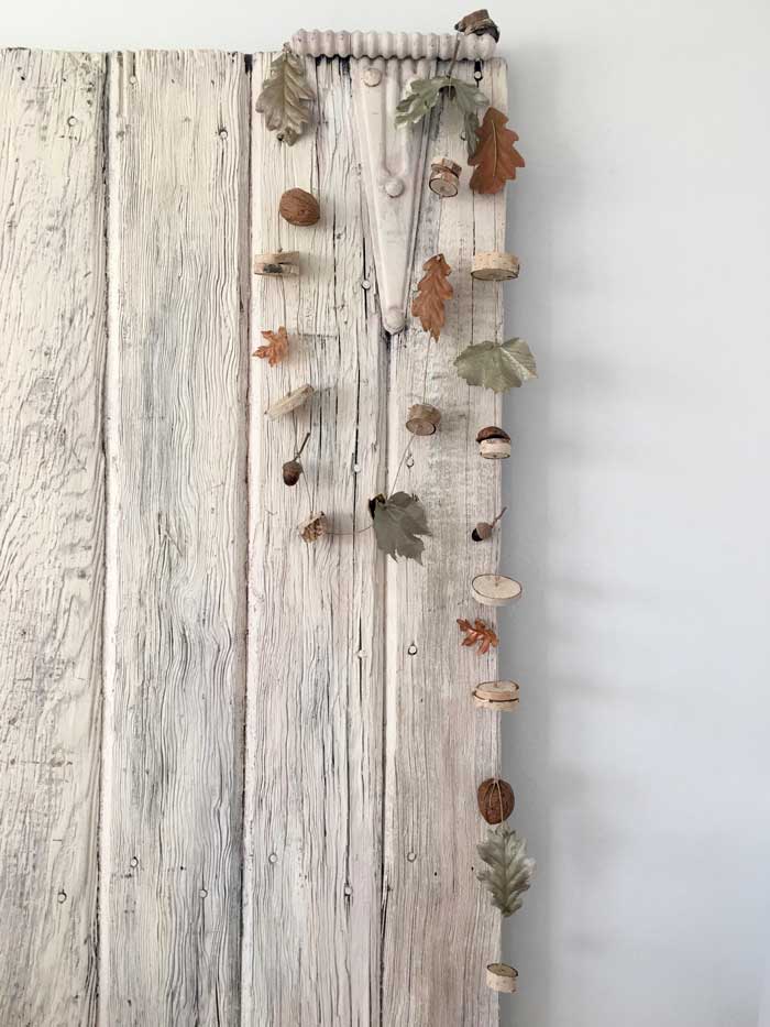 diy autumn garland