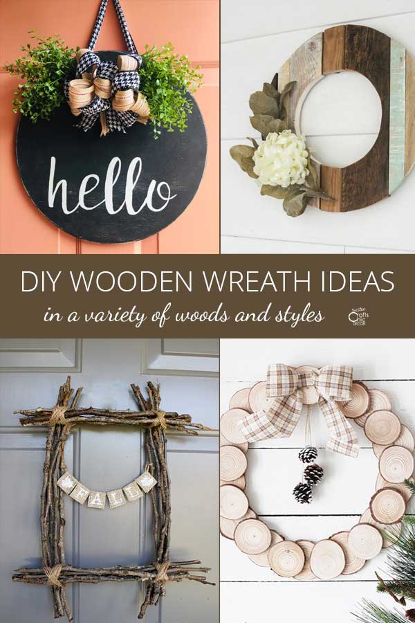 wooden wreath ideas