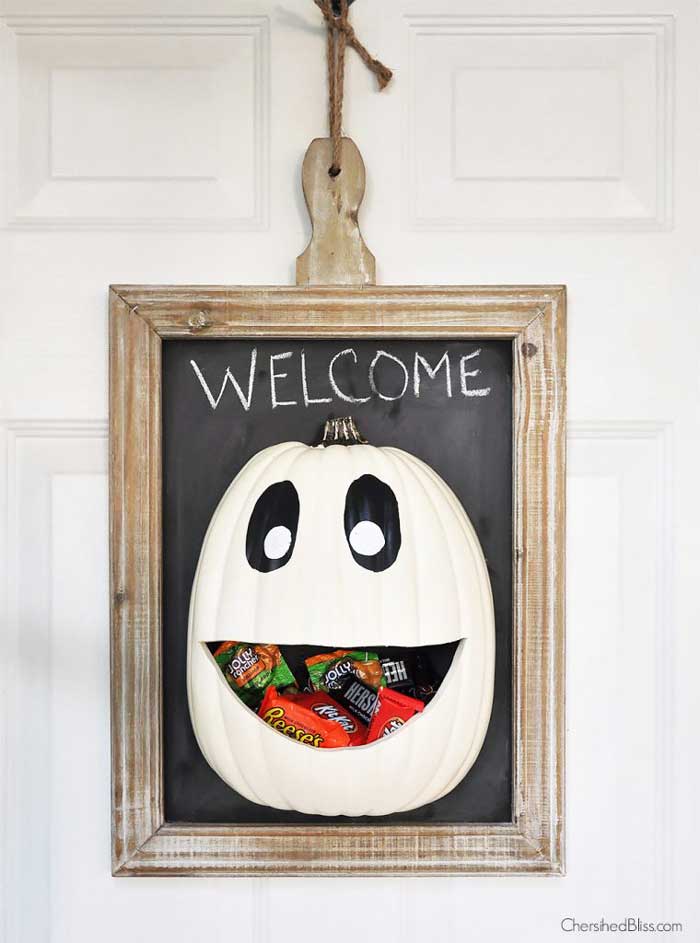 halloween door hanger diy