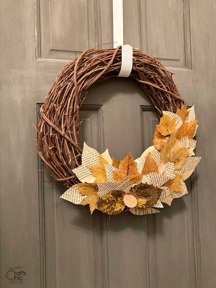 diy fall wreath