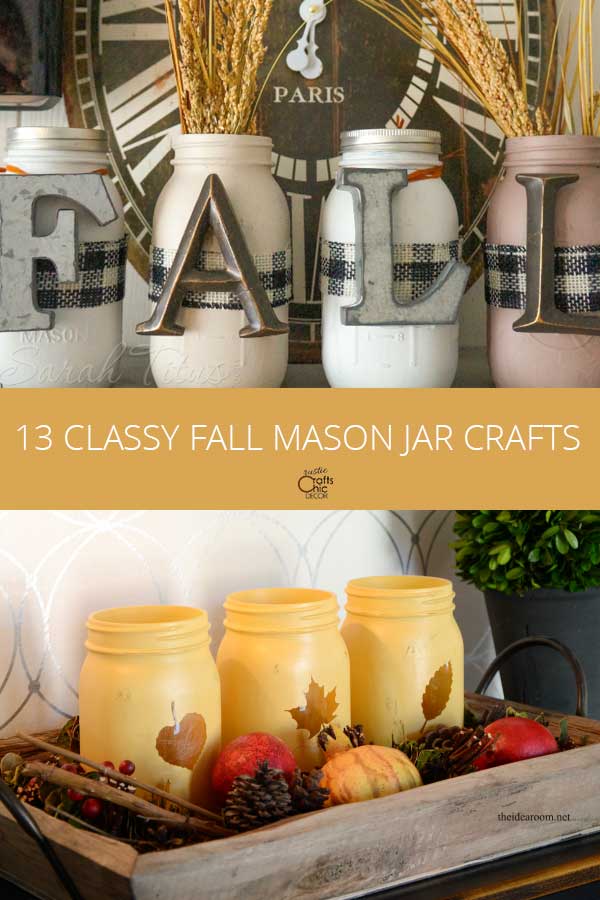fall mason jar crafts