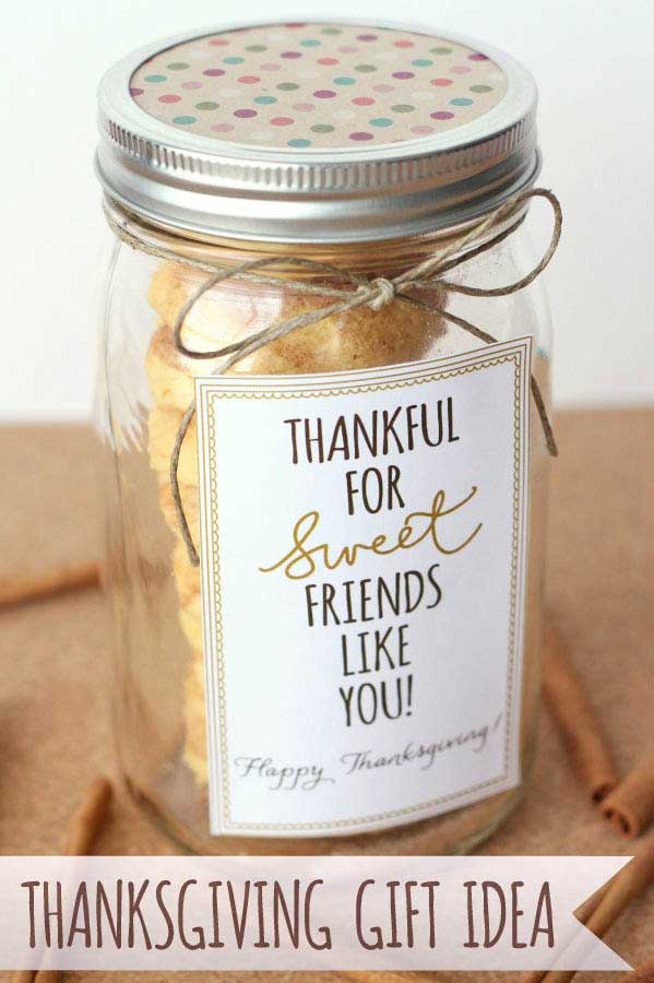 thanksgiving mason jar gift idea